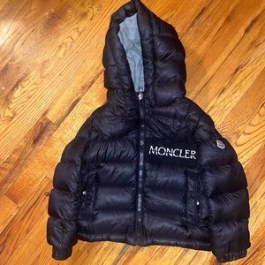 Little boys moncler jacket (worn)